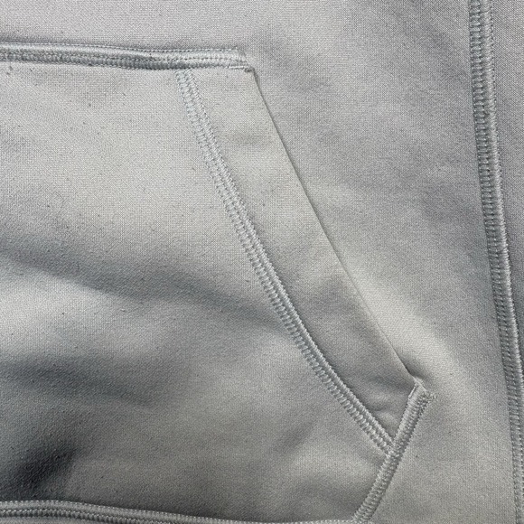 The North Face Hoodie Women's M Gray Pink Fave-our-ite Pullover Outdoor Pocket - Picture 5 of 14